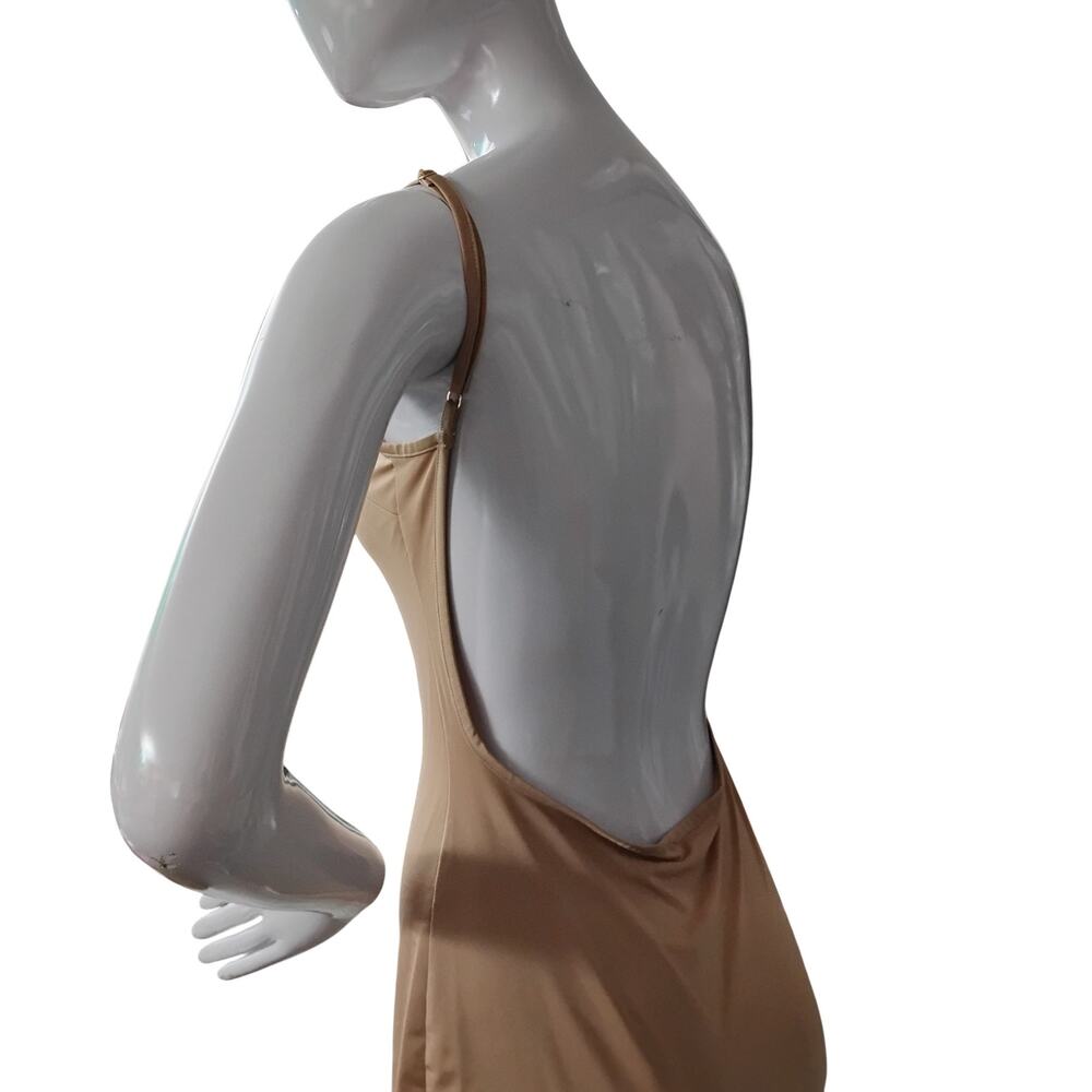 For Love & Lemons Nude Mini Dress Size XS Low Back Sleeveless - Picture 3 of 10